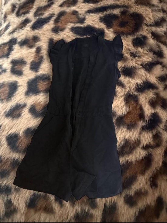 Joe's Jeans Dresses & Skirts - Black Women's Short Sleeve Romper Dress